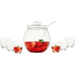 Bohemia Cristal Libera Bowle set 9 ks