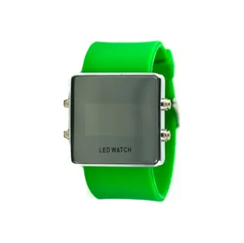 Hodinky Fancy summer zrcadlové - zelené