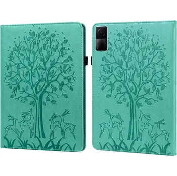 Pouzdro na tablet VSECHNONAMOBIL 52125 ART DEER Zaklápěcí pouzdro Xiaomi Redmi Pad zelené