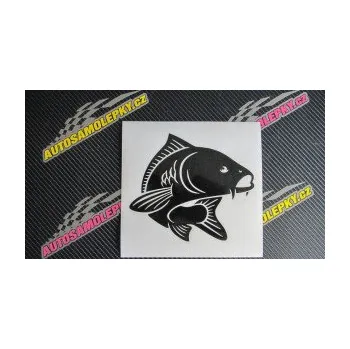 Polep vozidla SAMOLEPKA Kapr 008 pravá (10 - červená) NA AUTO, NÁLEPKA, FÓLIE, POLEP, TUNING, VLASTNÍ TEXT, TISK, AUTOSAMOLEPKY.cz, POLEPY, OBRÁZEK, LOGO, SAMOLEPKY