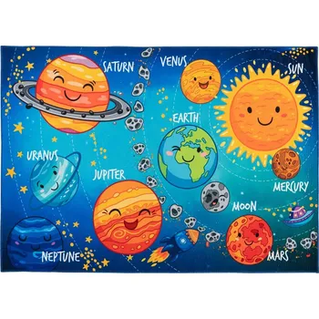 Koberec Vopi Dětský koberec Torino Kids 230 solar system (Varianta: 80 x 120 cm)