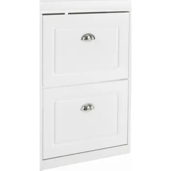 Botník Botník, 2-řadový, bílá, SEBER TYP 1