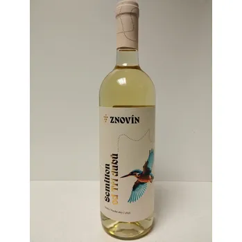 Víno Semillon od Tří dubů pozdní sběr 2021 suché 0,75 l Ledňáček říční