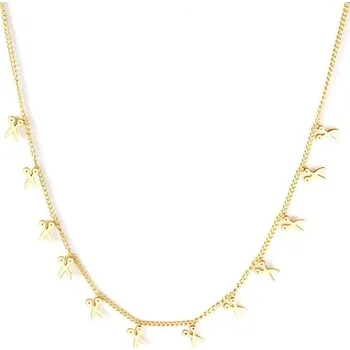 Náhrdelník Elegantní náhrdelník ve zlaté barvě - 468g