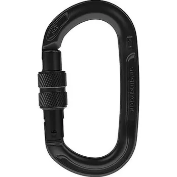 smyčka Karabina Singing Rock Oxy šroubovací černá