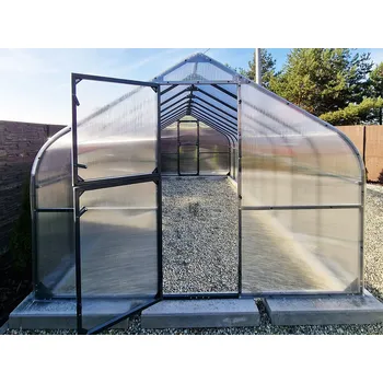 Pergola Skleník Okurka PREMIUM PLUS 3,00 x 4,00 m - Antracit RAL 7016