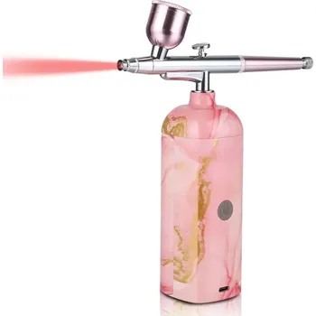 Airbrush Kompresor Sprej Na Nehty PINK MARBLE