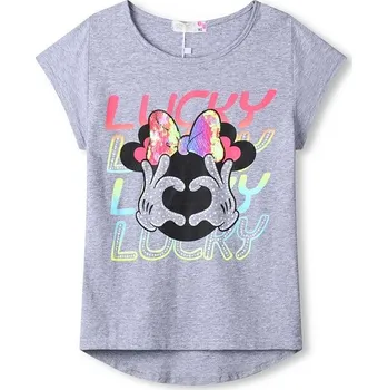 DÍVČÍ TRIČKO WT0894 Velikost: 146, Barva: Šedá