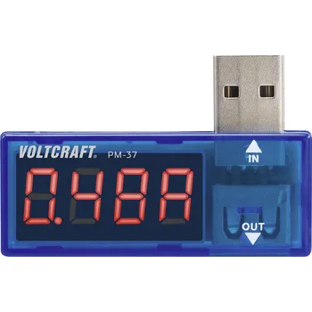 Multimetr VOLTCRAFT PM-37 USB zkoušečka, CAT I, displej (counts) 999, PM-37