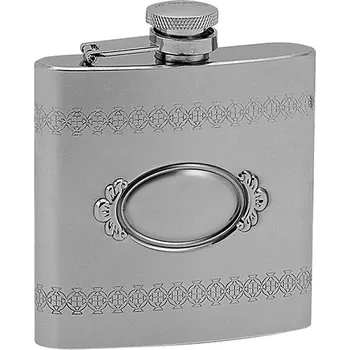 Placatka Šperky4U Ocelová kapesní lahev - placatka 180ml v dárkovém balení - 97025