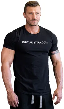 Pánské tričko Kulturistika.com Sport pánské tričko černé