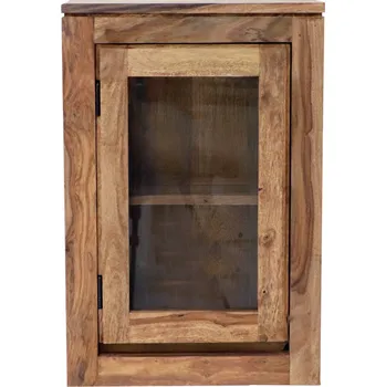 Knihovna AV interiery Koupelnová skříňka GANI KSN, 40x15x60 z indického palisandru Odstín palisandru: natural