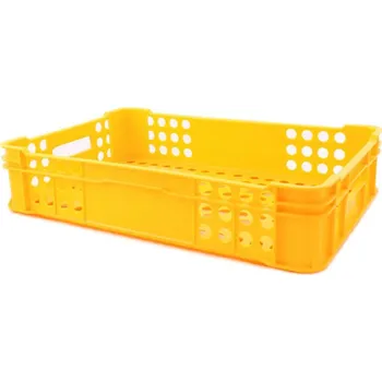 Přepravka na jídlo Plastová přepravka na pečivo N 600*400*131 mm