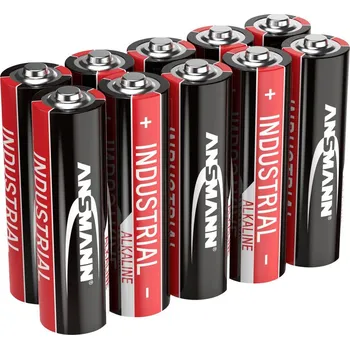 RC náhradní díl Ansmann Industrial tužková baterie AA alkalicko-manganová 1.5 V 10 ks
