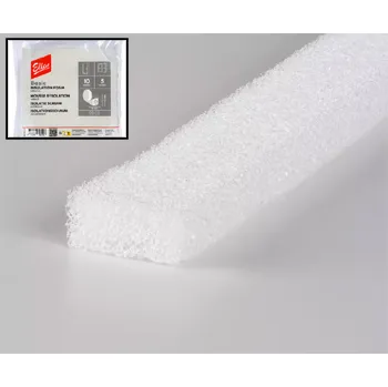 Těsnění do okna a dveří Ellen BASIC - pěnové těsnění (9 x 6 mm / návin 10 m / bílá / 1ks)