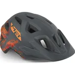 Přilba MET Eldar dětské 52-57 cm šedá-oranžová