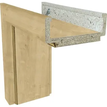 Zárubeň Obložková zárubeň Solodoor 90 L šířka 120 mm dub natur