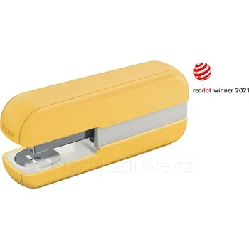 Sešívačka Leitz Cosy teplá žlutá pevná a spolehlivá sešívačka na 30 listů papíru z prémiové řady Leitz Cosy