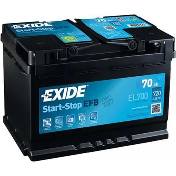 Auto-moto Exide Start-Stop EL700 12V 70Ah 720A