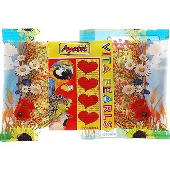 Krmivo pro ptáka Apetit - VITA PEARLS 50g