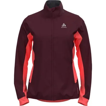 Dámská softshellová bunda Odlo Brensholmen 612661 Siesta/Winetasting