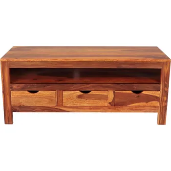 Komoda AV interiery TV komoda Amba TV 120x45x50 z masivu palisandr Odstín palisandru: only stain