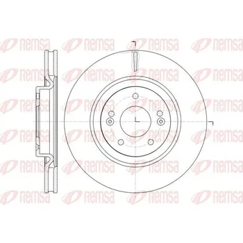 Brzdový kotouč Brzdový kotouč REMSA 61436.10