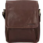 Pánská kožená taška přes rameno SendiDesign Pouls - hnědá