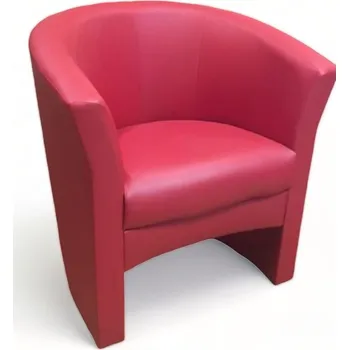 Křeslo pohodlnesezeni.cz Klubové křeslo KUBA červená