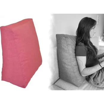 Podsedák Nábytek PEGAS Relaxační polštář - malinový melír