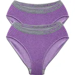 Dámské bezešvé kalhotky GreeNice Art: 3015 ( 2ks v balení ) Barva: Fialová, Velikost: M/L