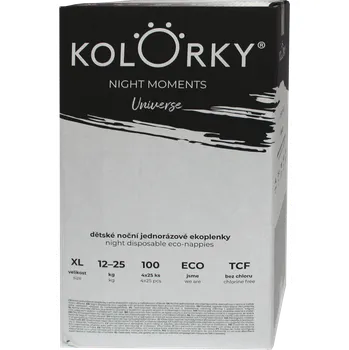 jednorázová plena Kolorky Night Moments Universe XL 12-25 kg