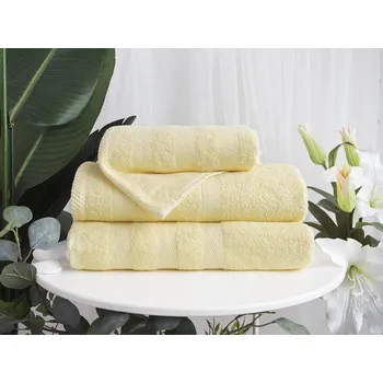 XPOSE® Froté osuška DEVON - vanilková 100x180 cm, Froté + Prodloužená možnost vrácení zboží do 50 dnů