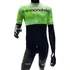 cyklistický dres Cannondale CFR Replica Jersey 82420 zelený/černý