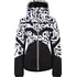 Dare2b Rocker Ski Jacket Black/White Graffiti Print