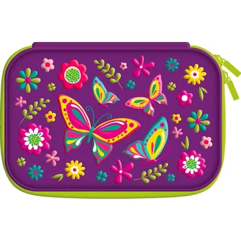 Penál Mjski 3D EVA penál 1zip 2kl Clover Majewski