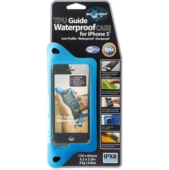 Obal na iPhone TPU GUIDE WATERPROOF CASE FOR IPHONE 5 modrý - Modrá
