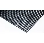 Mřížka do nárazníku ("plastový tahokov"), 120 x 40 cm - kosočtverec 30x12 mm, černá
