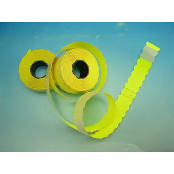 Etiketovací kleště Slunap Etikety cenové 26x12 UNI signální žluté 1518