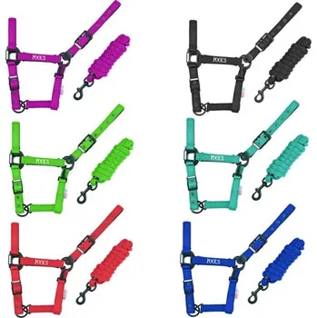 *W* Ohlávka Pool's nylonová podložená s vodítkem NA OBJEDNÁVKU