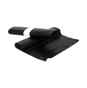 Pytle na odpadky Pytle 240L,100x120cm, 50mi,10ks černý,skládaný
