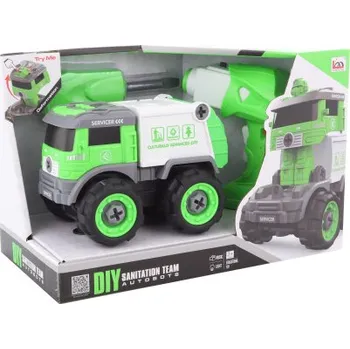 RC model auta Šroubovací popelářské auto na dálkové ovládání