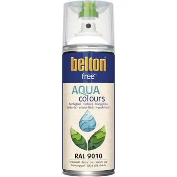 Barva ve spreji BELTON čistě bílá 9010 lesk 400 ml