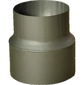 Kouřovod redukce trubková 200/160mm (d.160mm) t.1,5mm ČER