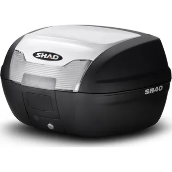 Zavazadlo na motocykl KUFR SHAD SH40 White s plotnou