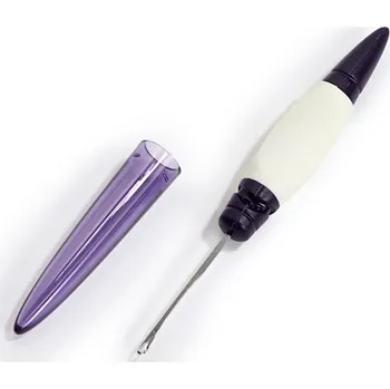 Háček se zpětným trnem (jehla na zachycení oček)