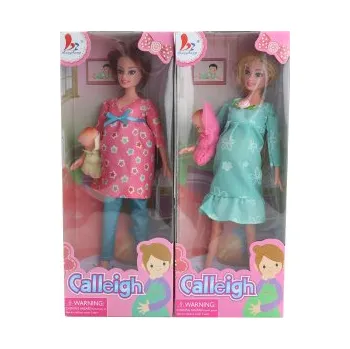 Panenka Panenka s těhotenským bříškem kloubová