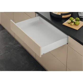 Úložný box Blum Kuchyňský box - Merivobox "M" 40kg / Hedvábně bílá 270 mm