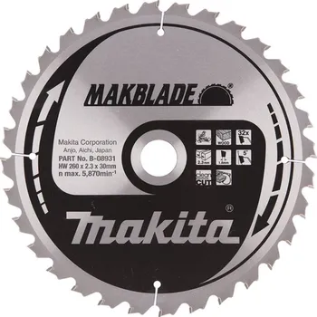 Pilový kotouč MAKITA B-32736 pilový kotouč 260x30mm 32Z = old B-08931 free_store_pickup