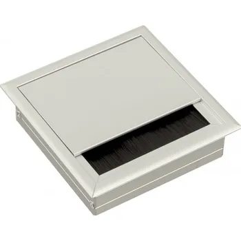 kabelová chránička Interex design Kabelová průchodka LEVANTO 100 x 100 mm / Hliník